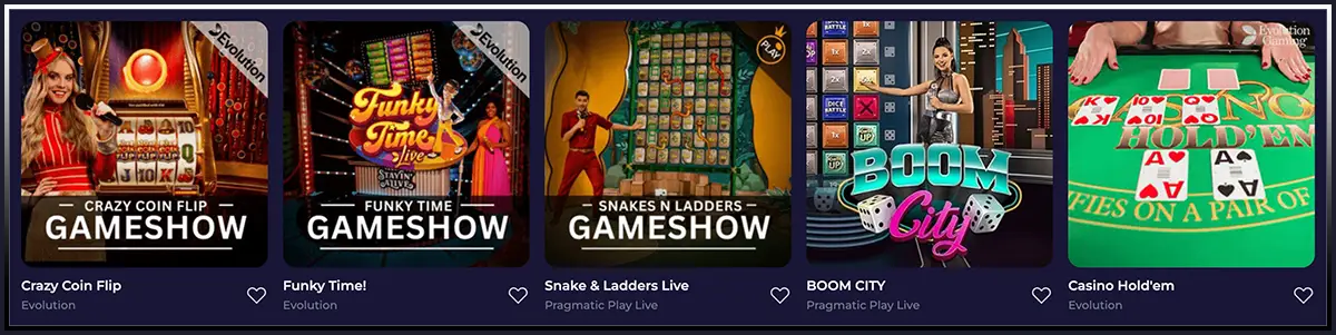 live games Casino Lazy bar 