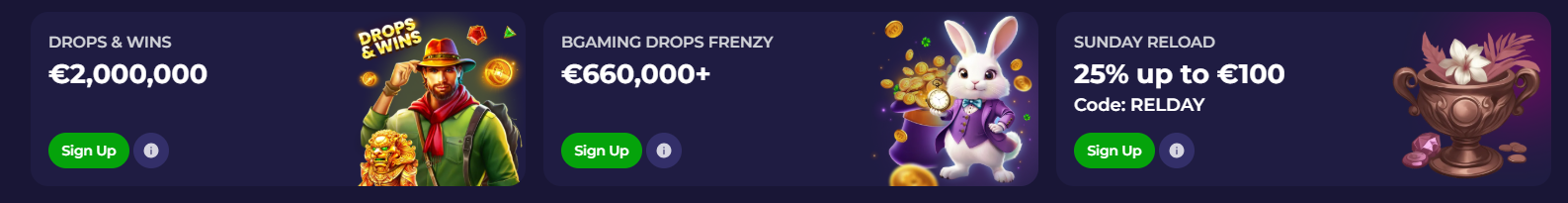 Lazy bar Casino Bonus